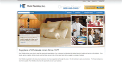 Desktop Screenshot of hunttextiles.com